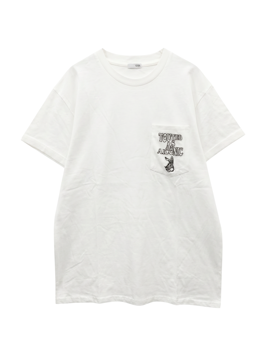 ICONIC BUNNYポケットBIG Tシャツ