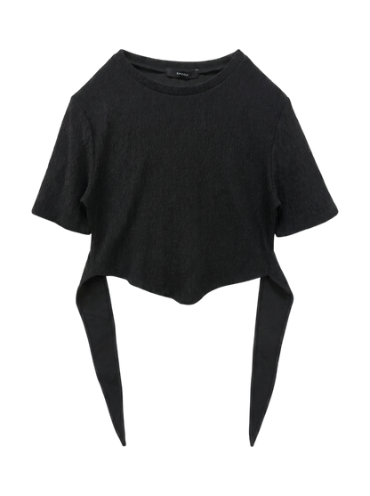 バックタイスカーフTシャツ