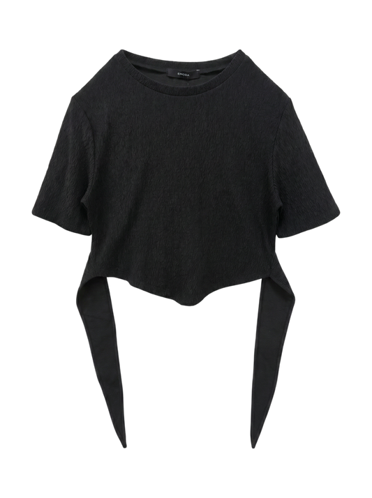 バックタイスカーフTシャツ