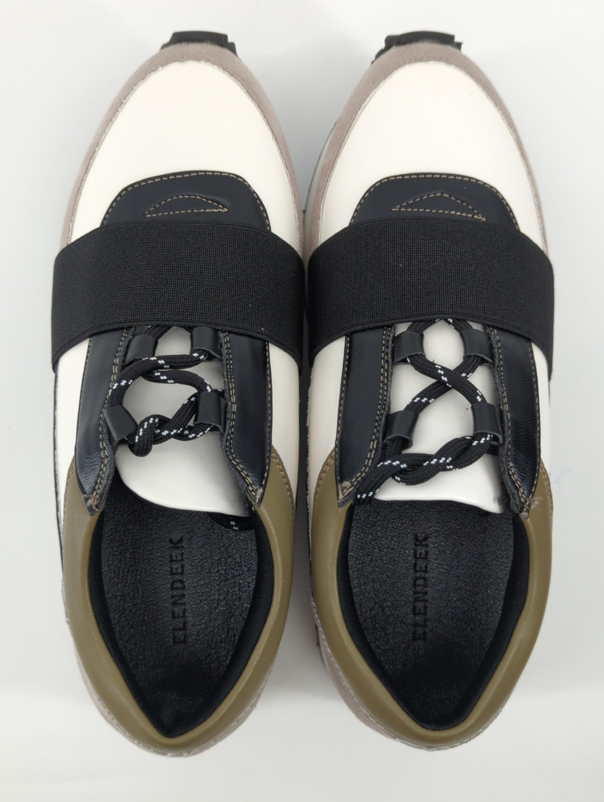 LACE UP PLATFORM SOLE SNEAKERS