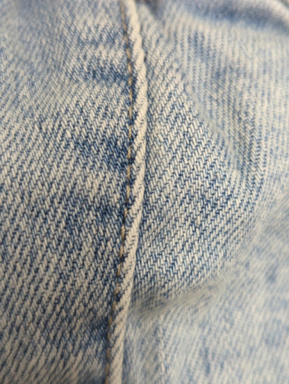 BACKリボンデニムロンパース