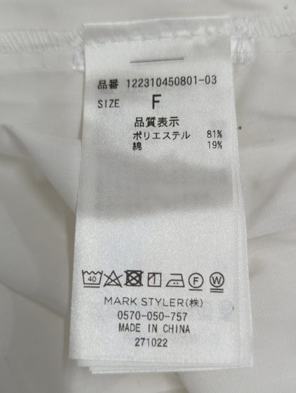EMODA_ウエストシャーリングブラウス
