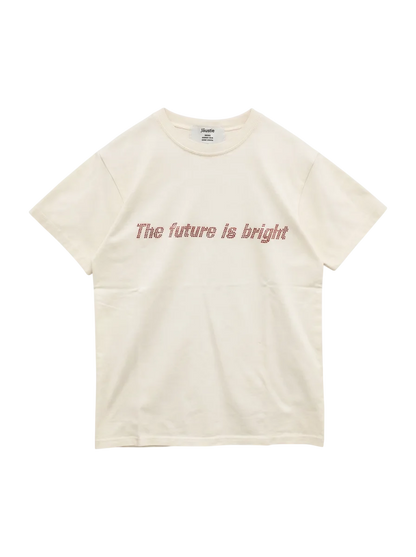 ラインストーンロゴフィット Tシャツ
