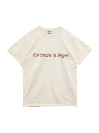 ラインストーンロゴフィット Tシャツ