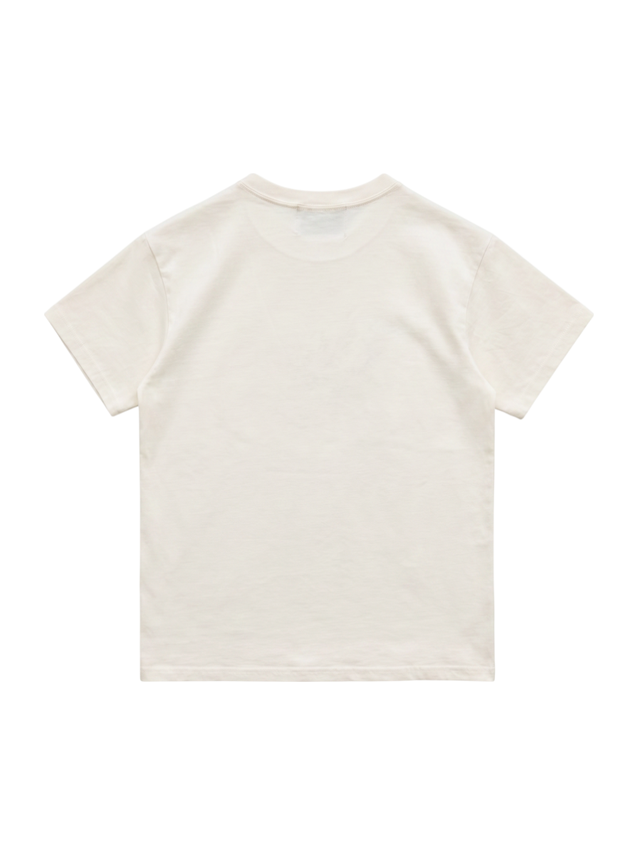 ラインストーンロゴフィット Tシャツ