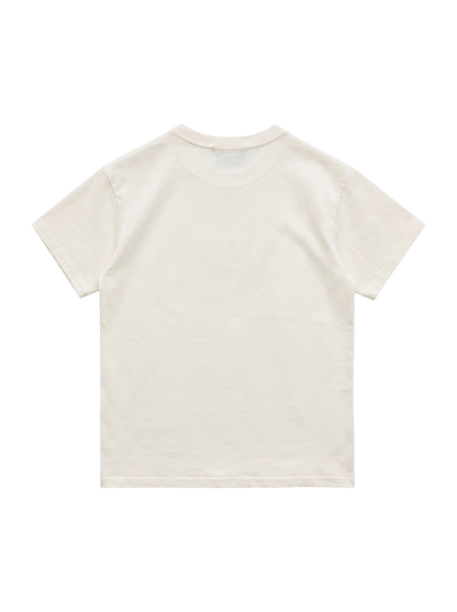 ラインストーンロゴフィット Tシャツ