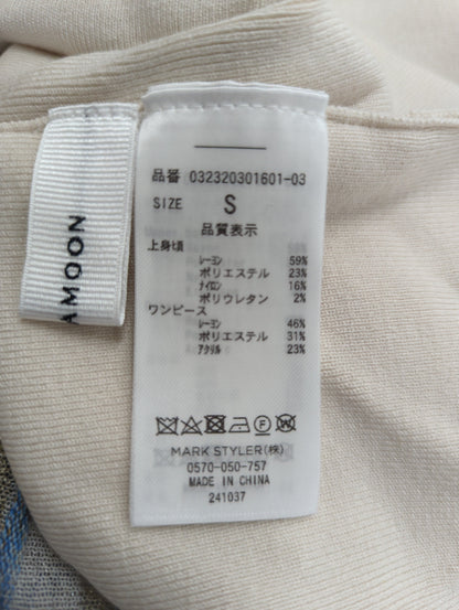 ラメレインボーニットワンピース