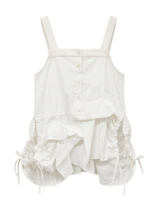 TRIANGLE TUCK SH CAMISOLE