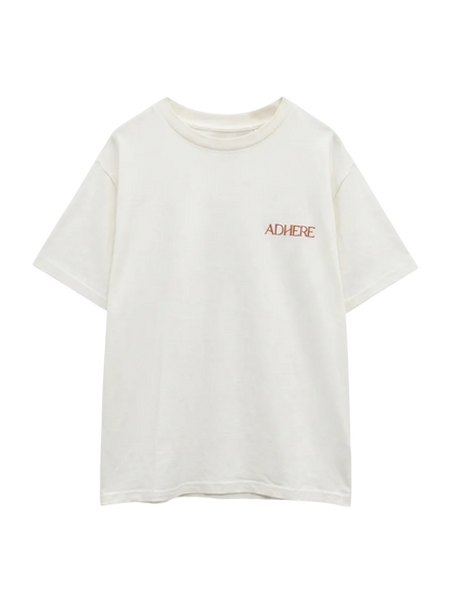 カラーエンブロイダリーTee