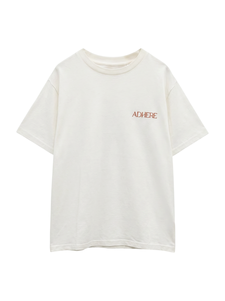 カラーエンブロイダリーTee
