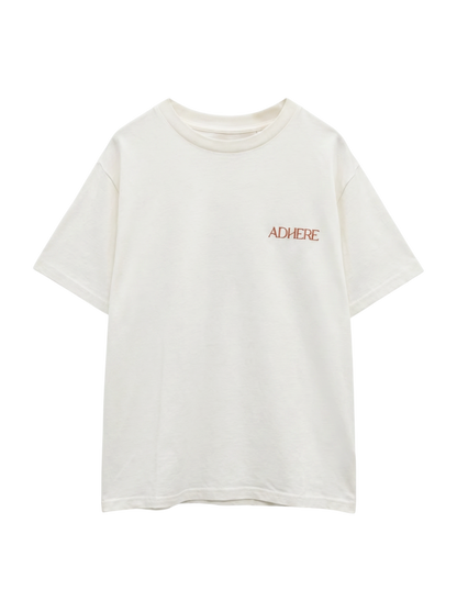 カラーエンブロイダリーTee