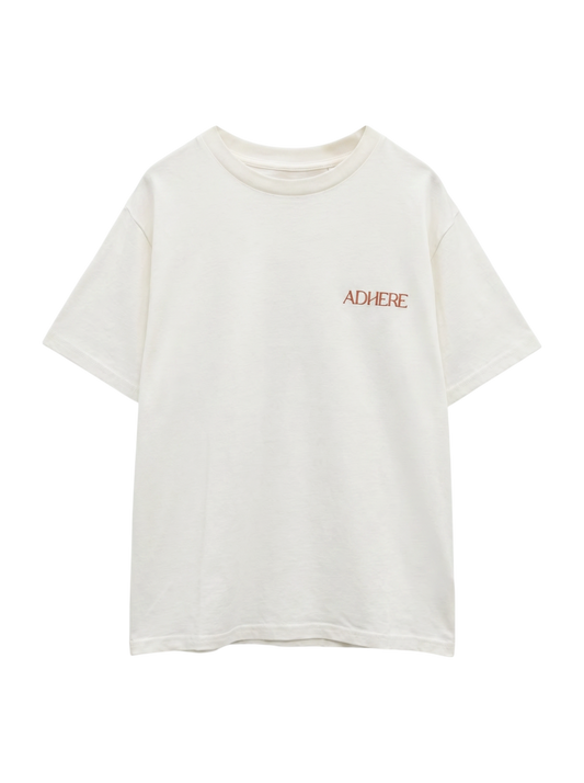 カラーエンブロイダリーTee