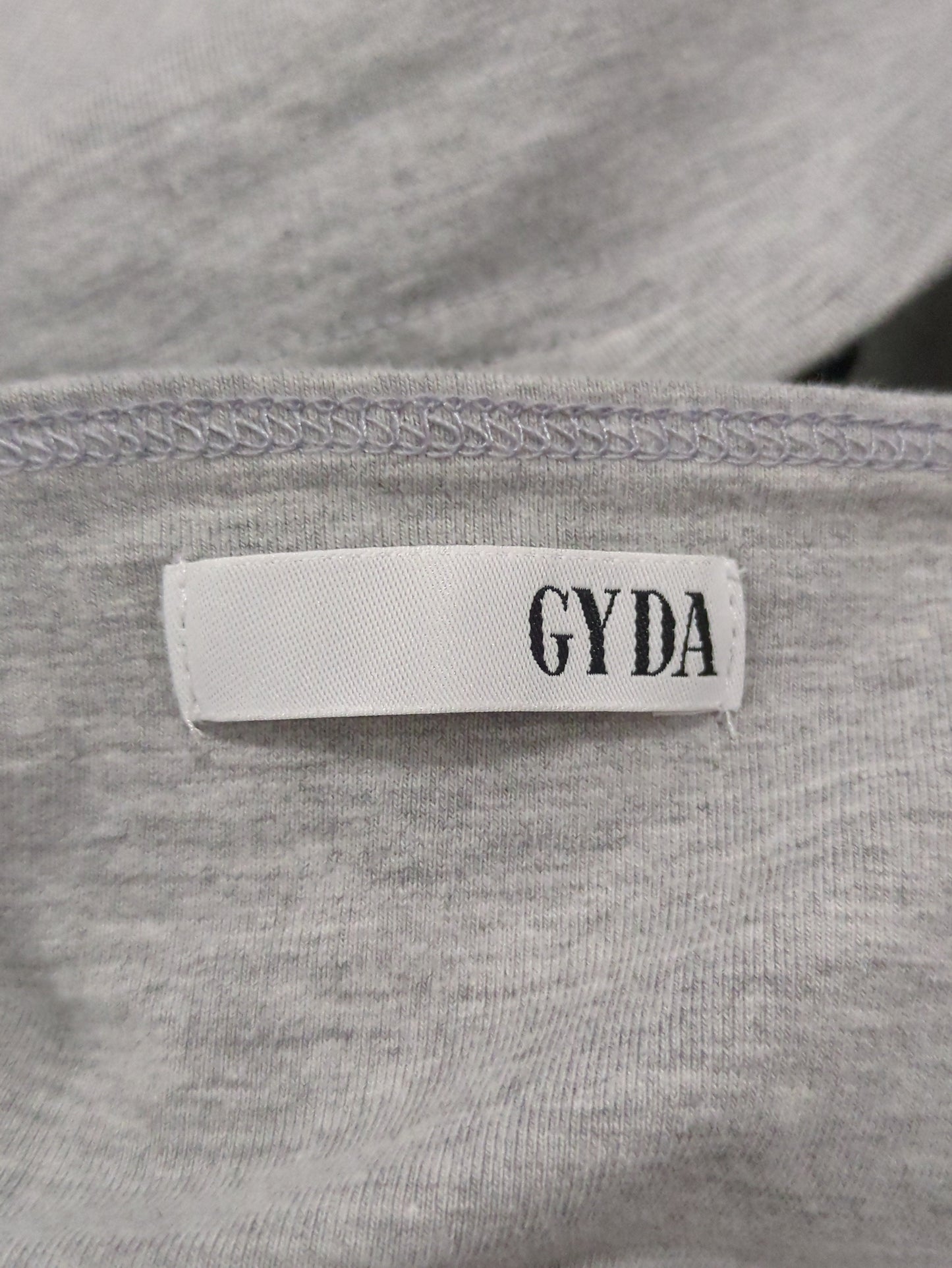GYDA LOGO テープBACKクロスビスチェ