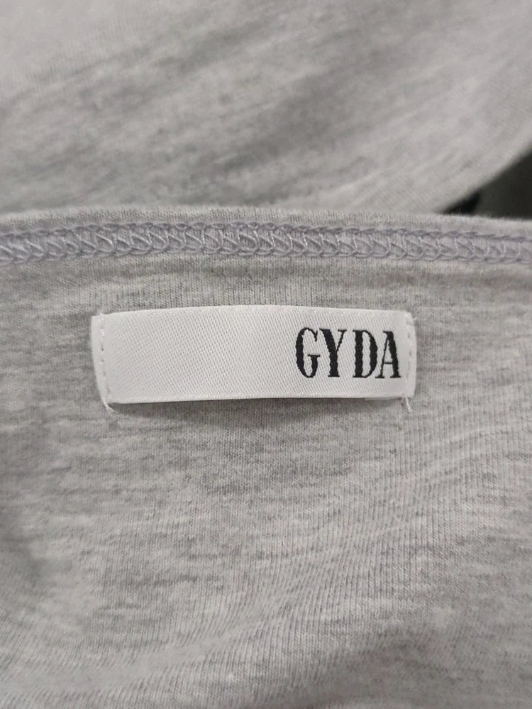GYDA LOGO テープBACKクロスビスチェ