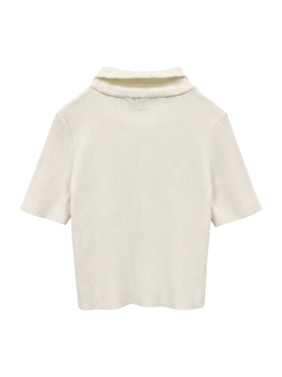 GGスライダーダブルファスナーニットTOPS