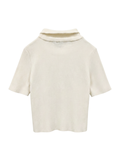 GGスライダーダブルファスナーニットTOPS
