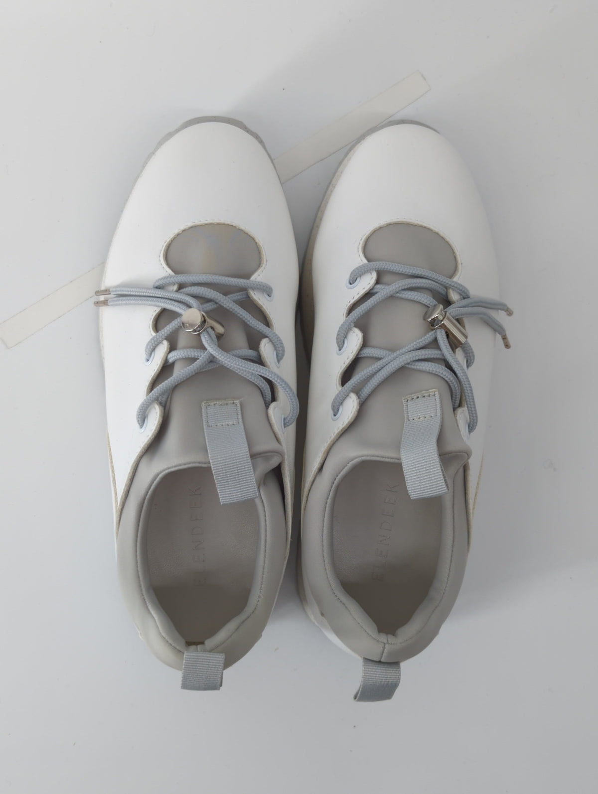 FAKE LEATHER SNEAKERS