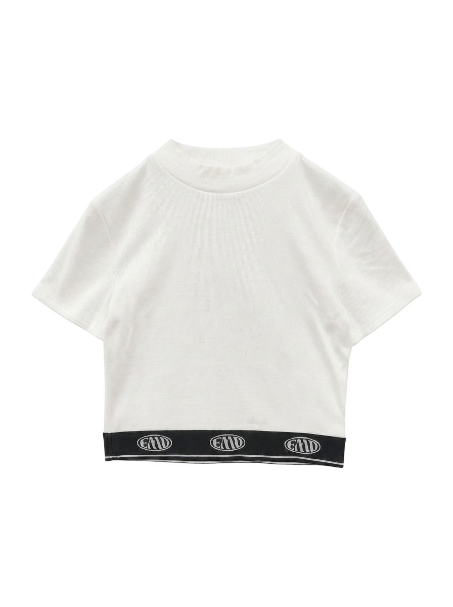ジャガードフィットTシャツ
