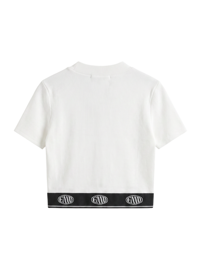 ジャガードフィットTシャツ
