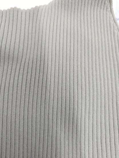 クロスリブニットプルオーバー
