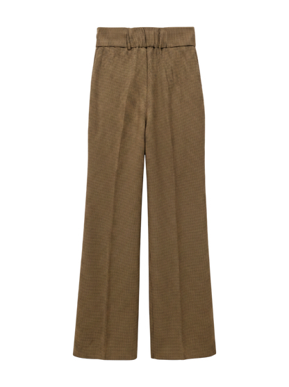 フロントボタンストレートパンツ