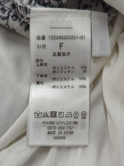 MURUA_フラワードッキングワンピース