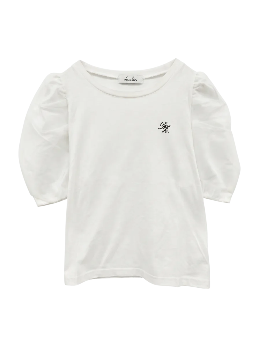 エンブロイダリーワンポイントTシャツ