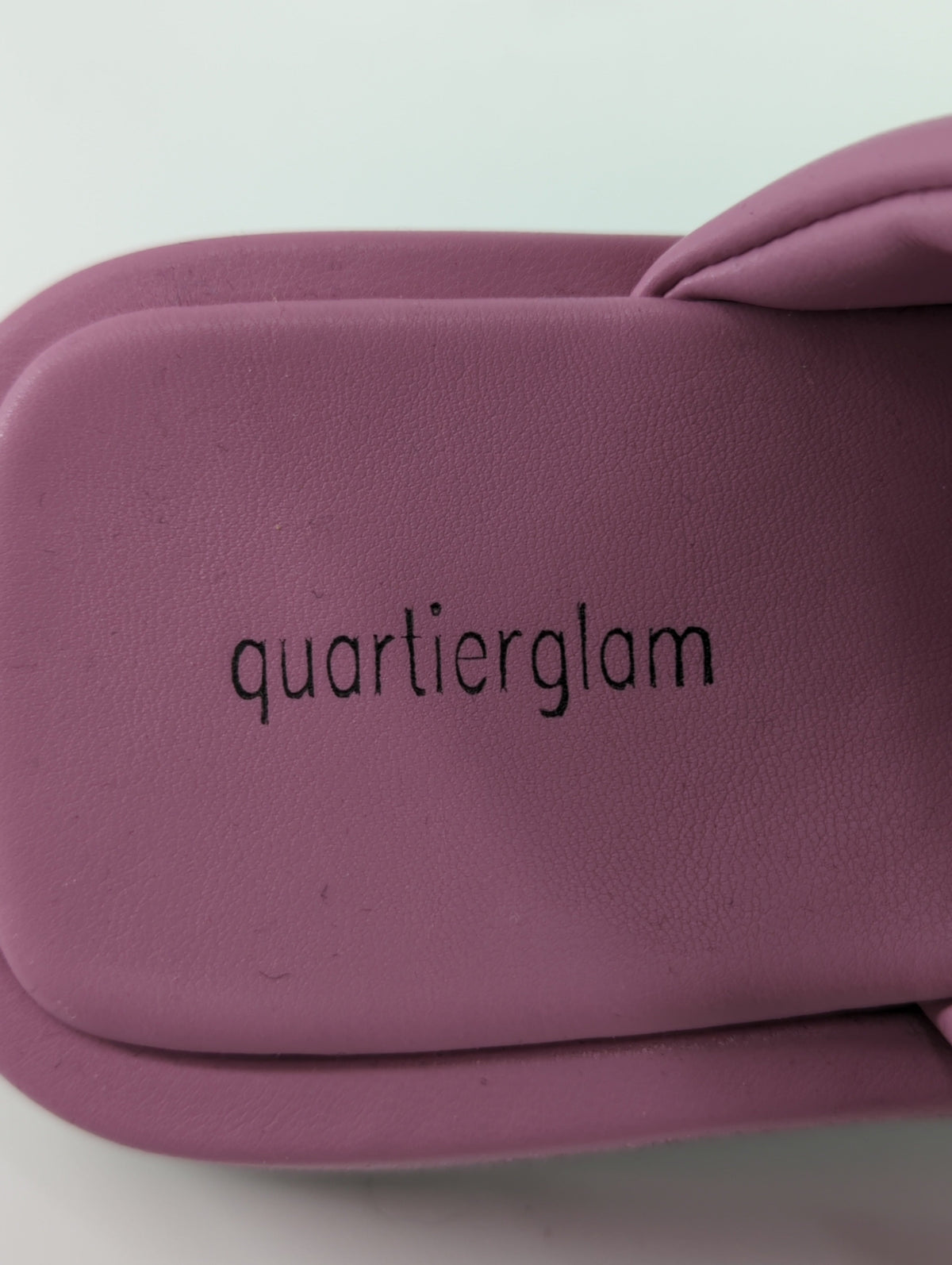 【quartierglam】PLATFORM PUFFY SLIDE SANDAL