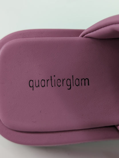 【quartierglam】PLATFORM PUFFY SLIDE SANDAL