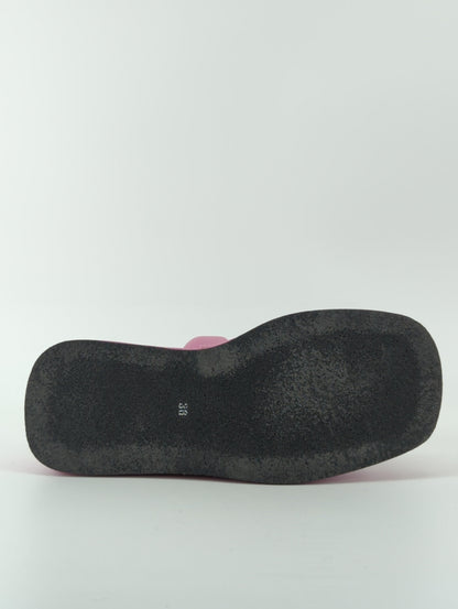 【quartierglam】PLATFORM PUFFY SLIDE SANDAL