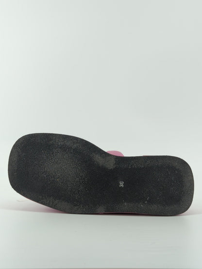【quartierglam】PLATFORM PUFFY SLIDE SANDAL