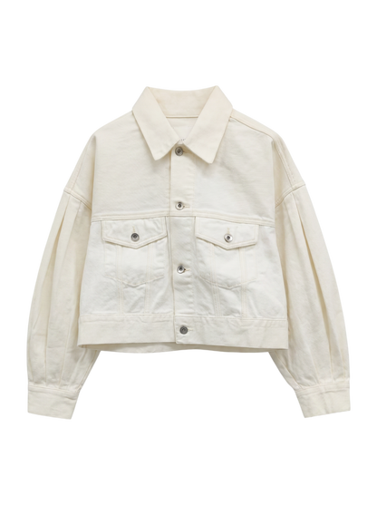 VOLUME SLEEVE DENIM JK