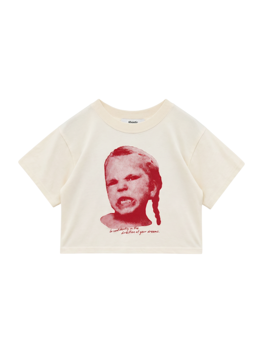 ガールフォトクロップドフィット Tシャツ