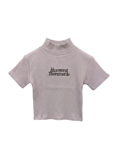 Muoversi liberamenteテレコタートルトップス