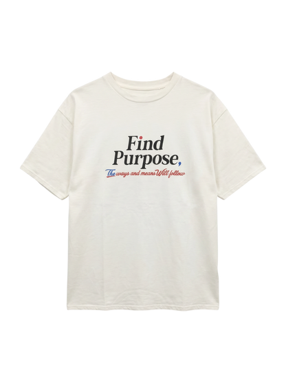 Find PurposeロゴルーズTee
