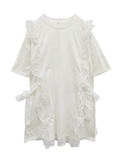 シアーフリルリボンBig Tee