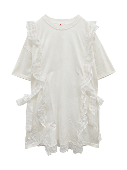 シアーフリルリボンBig Tee