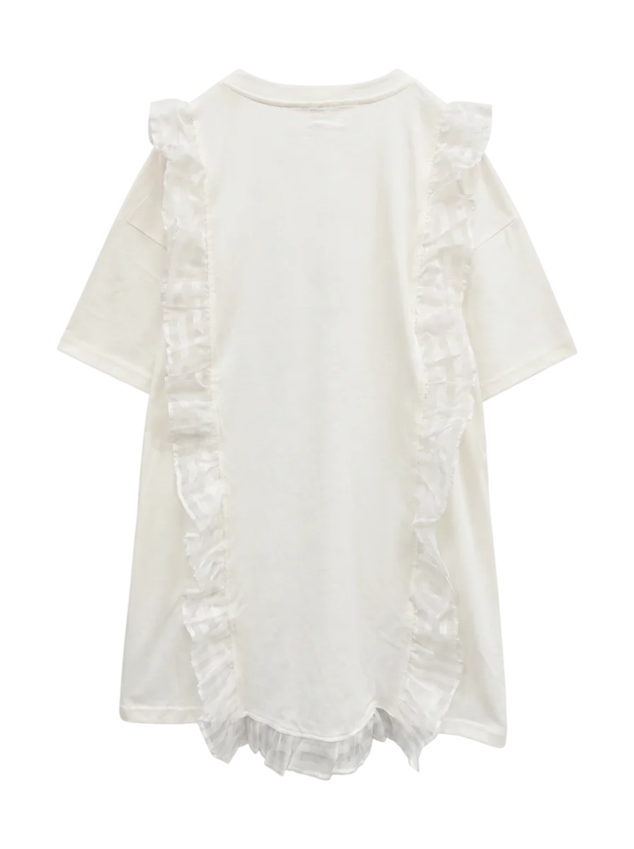 シアーフリルリボンBig Tee