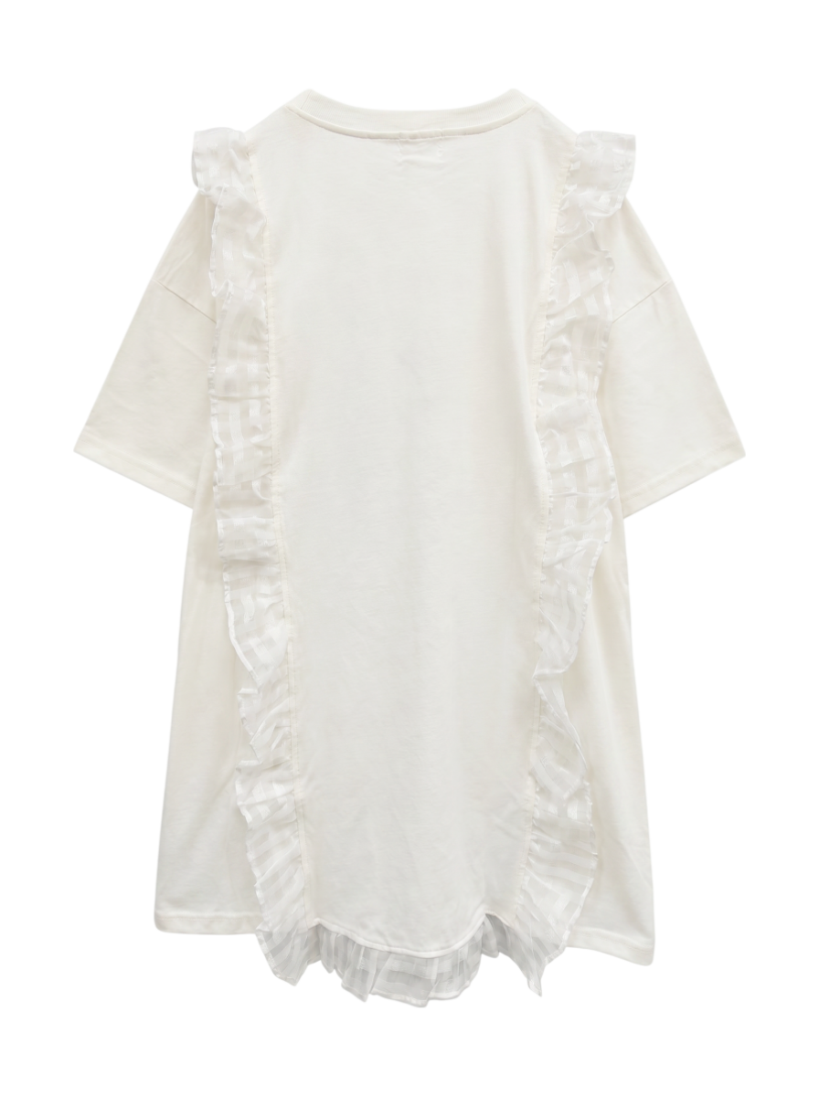 シアーフリルリボンBig Tee