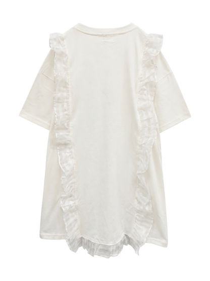 シアーフリルリボンBig Tee