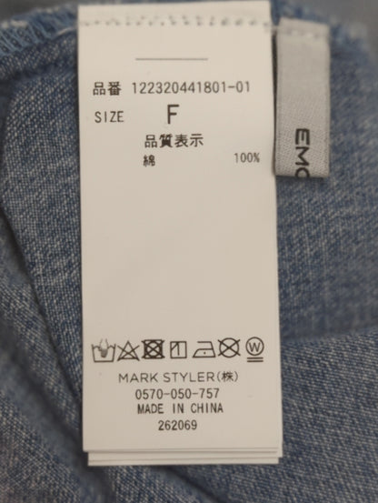 EMODA_オーバーデニムシャツ