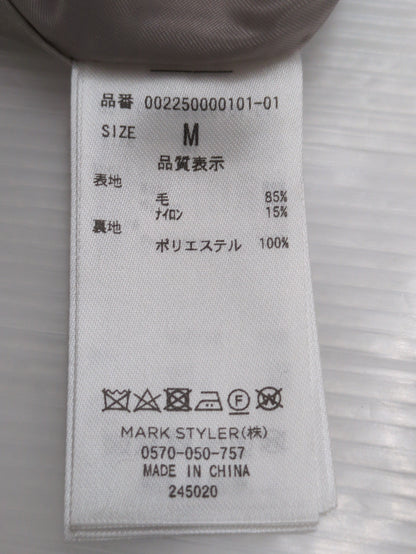 ボリュームチェスターコート