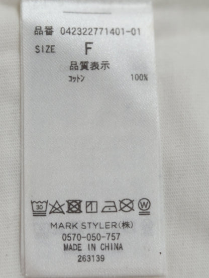 ロゴミニマルTシャツ