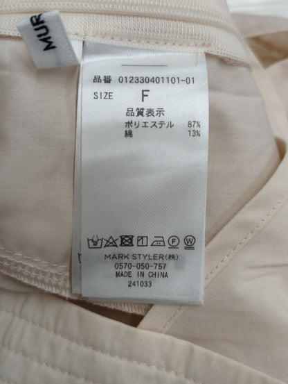 2WAYフレンチスリーブコンパクトブラウス