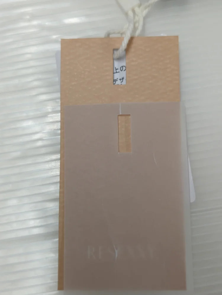リブニットハイネックワンピース