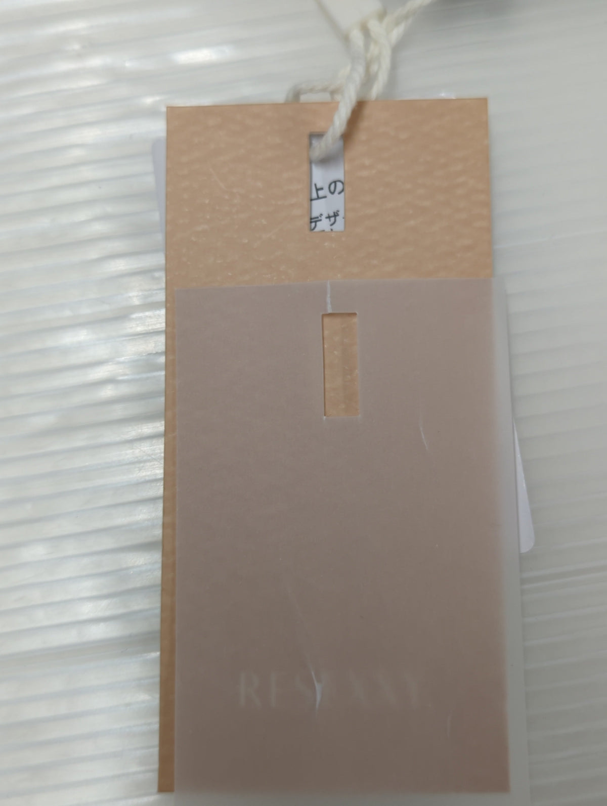 リブニットハイネックワンピース