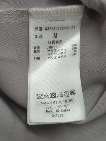 LADYフリルスリーブレースドレス