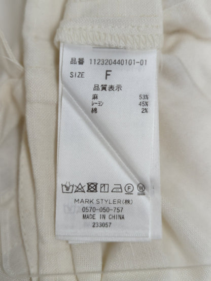 ショート丈ハーフスリーブデザインシャツ