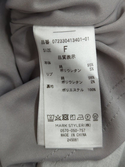 SIDE OPENスウェットワンピース