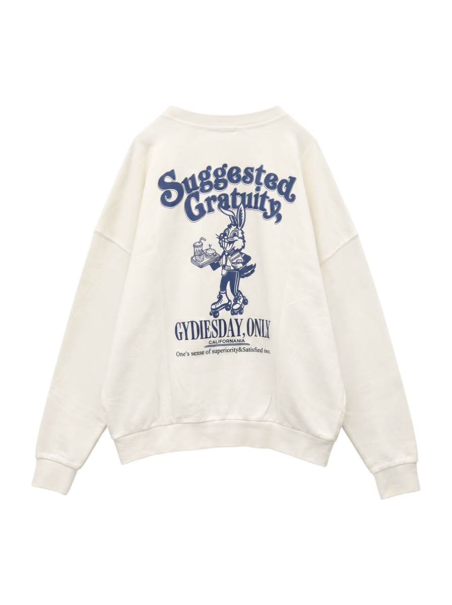 GYDIESDAY BUNNY スウェットTOPS